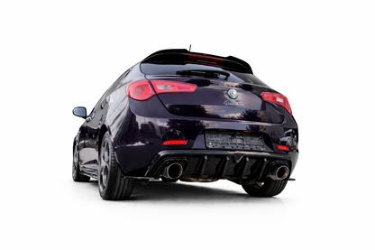 💕ART. 1924 +ART.1954 DIFFUSORE+ FLAPS ALFA ROEMO GIULIETTA NERO LUCIDO💕