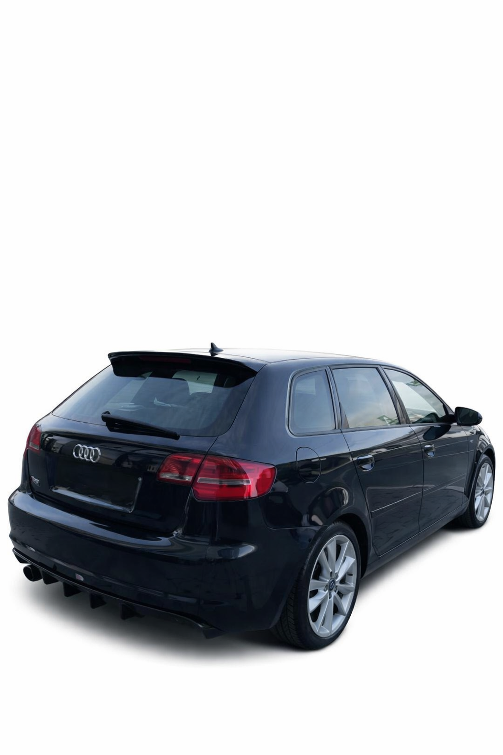 💕ART. 0062 DIFFUSORE AUDI A3 8P 2008-2012 3/5 PORTE LOOK RS3 NERO LUCIDO💕