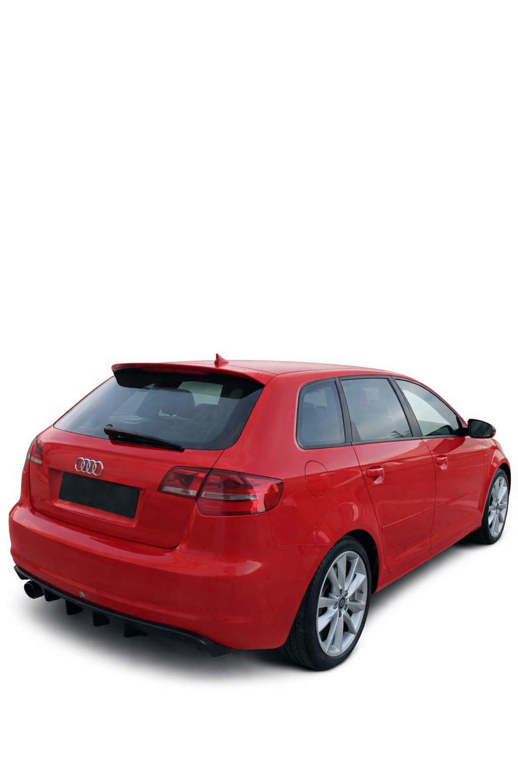 💕ART. 0062 DIFFUSORE AUDI A3 8P 2008-2012 3/5 PORTE LOOK RS3 NERO LUCIDO💕