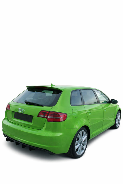 💕ART. 0062 DIFFUSORE AUDI A3 8P 2008-2012 3/5 PORTE LOOK RS3 NERO LUCIDO💕