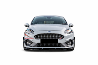 💕ART. 0206 SPLITTER FORD FIESTA MK8 VII ST 2017-2021 NERO LUCIDO  💕