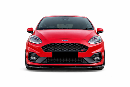 💕ART. 0206 SPLITTER FORD FIESTA MK8 VII ST 2017-2021 NERO LUCIDO  💕