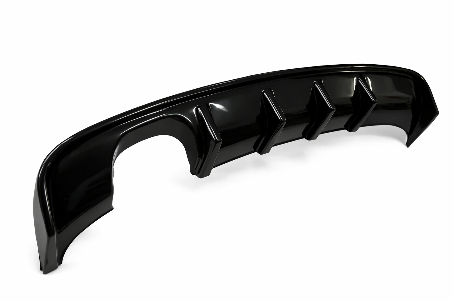 💕ART.0062  DIFFUSORE AUDI A3 8P 2008-2012 3/5 PORTE LOOK RS3 NERO LUCIDO  💕