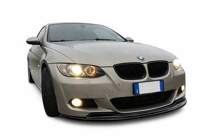 💕ART. 0692  SPLITTER BMW SERIE 3 E92 E93 MTECH 2005-2010 NERO LUCIDO💕