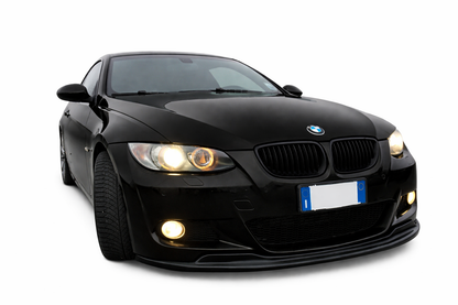 💕ART. 0692  SPLITTER BMW SERIE 3 E92 E93 MTECH 2005-2010 NERO LUCIDO💕