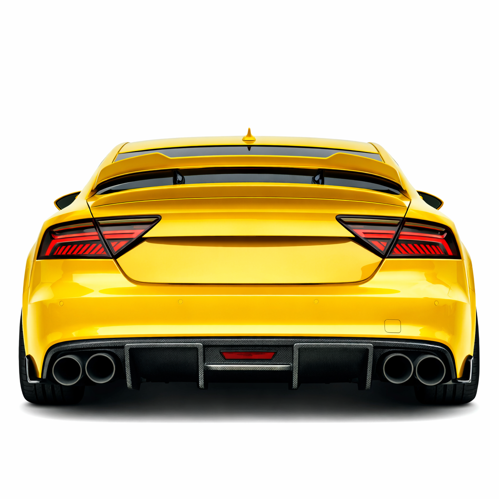 💕DIFFUSORI  Audi A7 S-Line S7 RS7 2016 -2018  CARBONIO💕