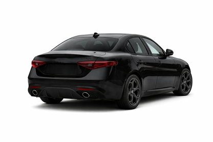💕ART. 0222  DIFFUSORE ALFA ROMEO GIULIA 16-21 LOOK VELOCE OPACO+TERMINALI 💕