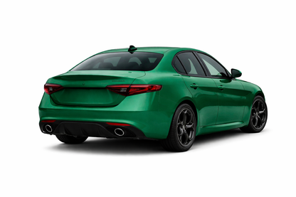 💕ART. 0222  DIFFUSORE ALFA ROMEO GIULIA 16-21 LOOK VELOCE OPACO+TERMINALI 💕
