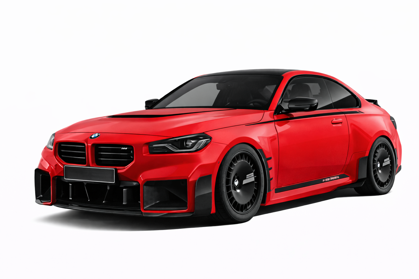 💕ART.8979  BODYKIT BMW G87 M2 Look M Performance Nero lucido 💕