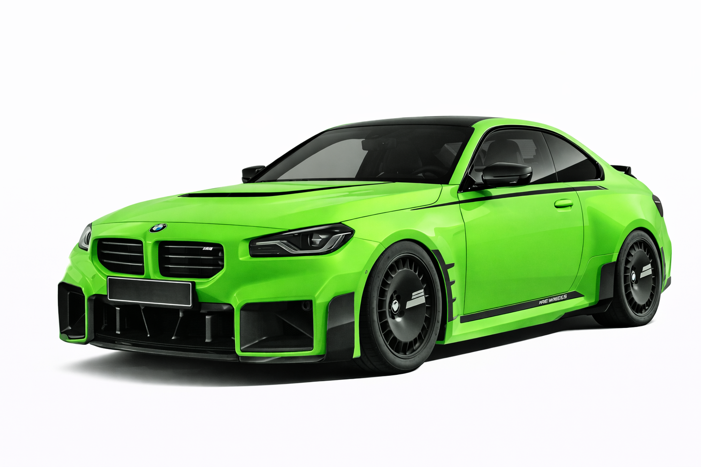 💕ART.8979  BODYKIT BMW G87 M2 Look M Performance Nero lucido 💕