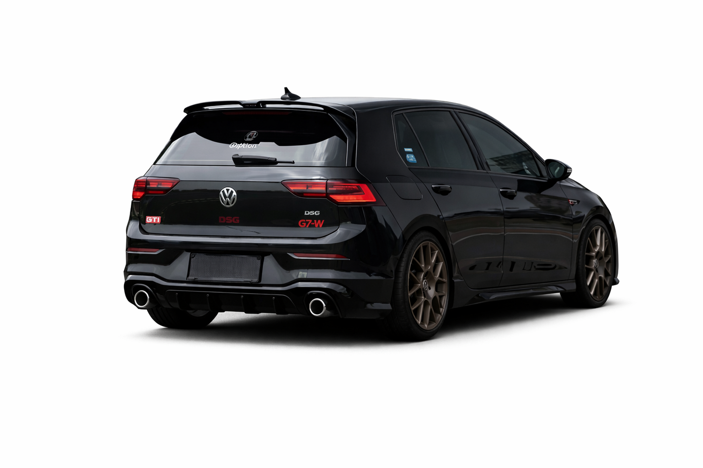 💕SPOILER  VW Golf 8 MK8 8.5 GTI GTD R TSI TDI  NERO  LUCIDO💕