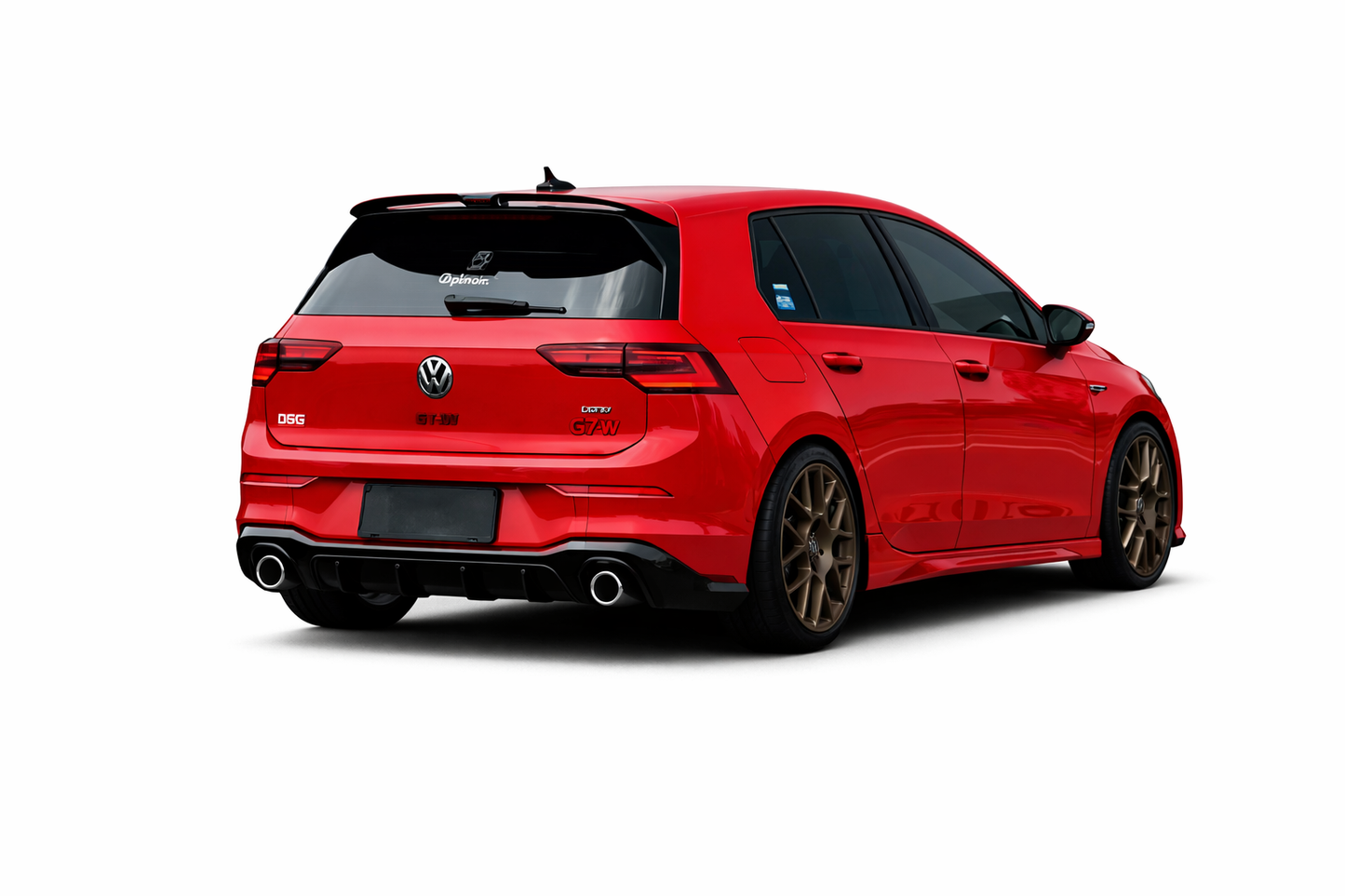💕SPOILER  VW Golf 8 MK8 8.5 GTI GTD R TSI TDI  NERO  LUCIDO💕
