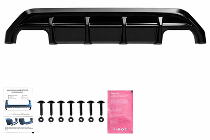 💕ART.8798  Diffusore Audi A3 (8Y) S-Line/S3 Facelift 2025+ Nero Lucido💕