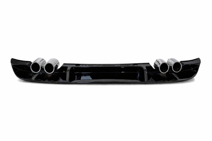 💕 ART. 0914 DIFFUSORE VW GOLF 7.5 LOOK RLINE TERMINALI 2+2💕