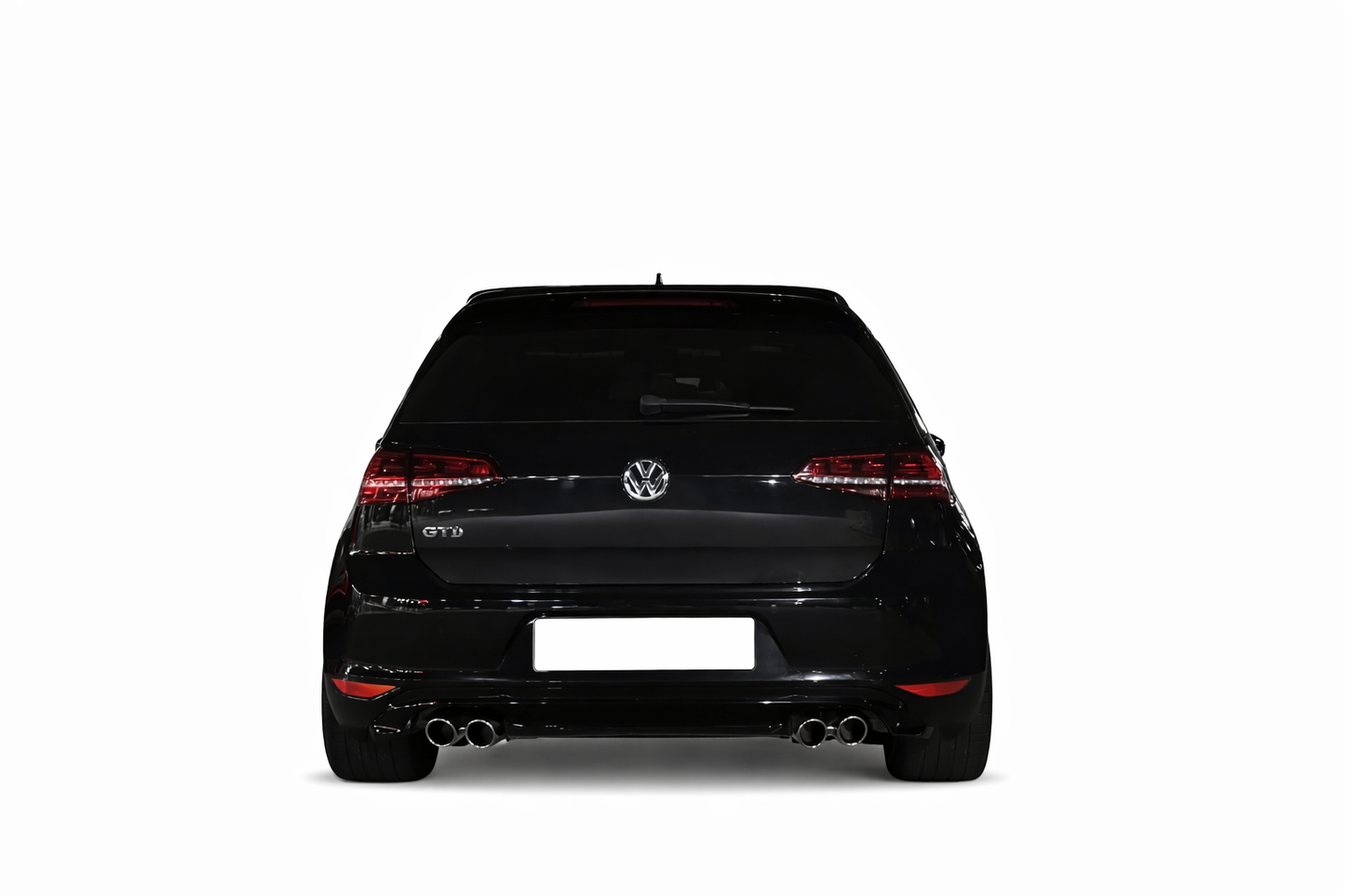 💕 ART. 0914 DIFFUSORE VW GOLF 7.5 LOOK RLINE TERMINALI 2+2💕