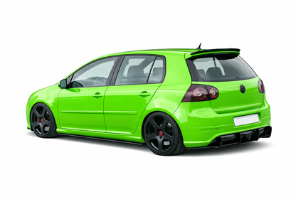 💕ART.0476 SOTTO MINIGONNE VW GOLF V 185CM NERO  LUCIDO💕