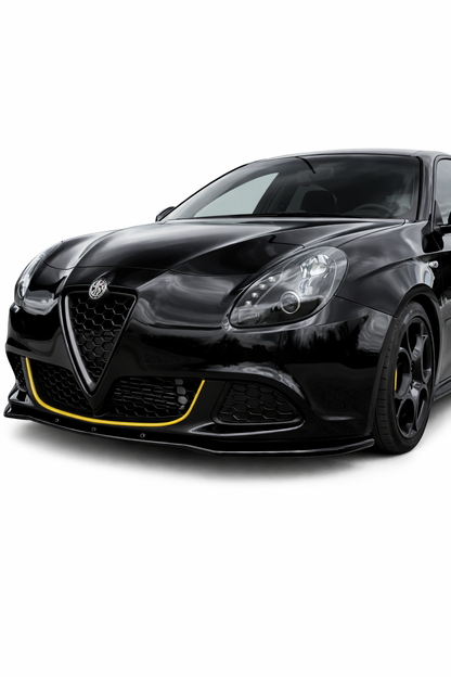 💕ART.1842  SPLITTER  ALFA ROMEO GIULIETTA 2010-2020 NERO LUCIDO💕