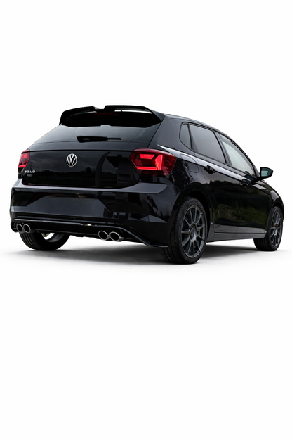 💕ART.0774  DIFFUSORE VW POLO AW1 2017-2022 LOOK GTI NERO LUCIDO 💕