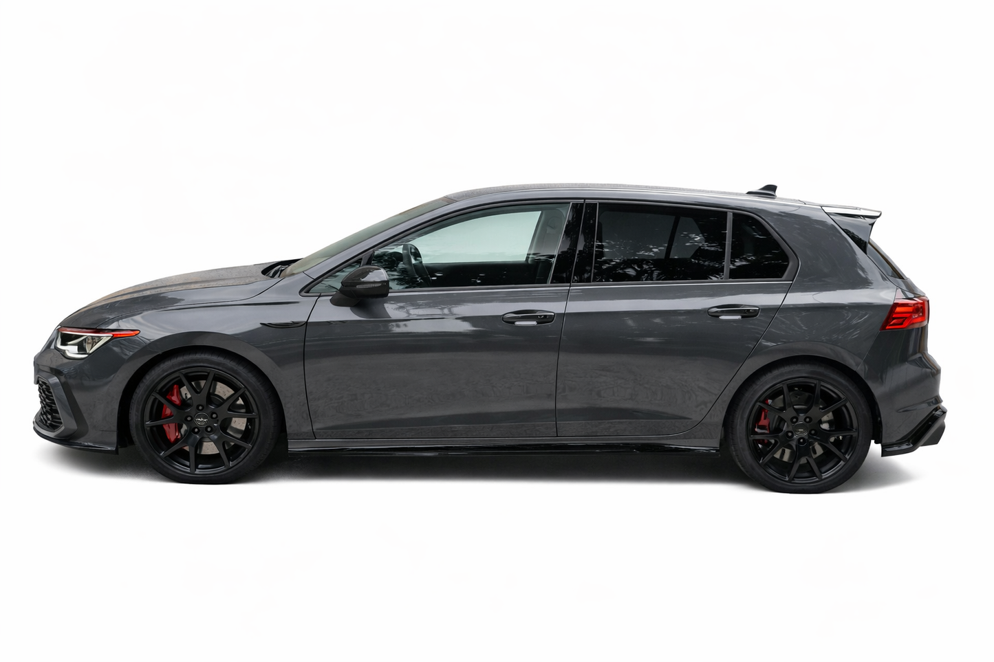 ART. 0264 MINIGONNE GOLF 8 VIII 2019+ LOOK GTI NERO LUCIDO