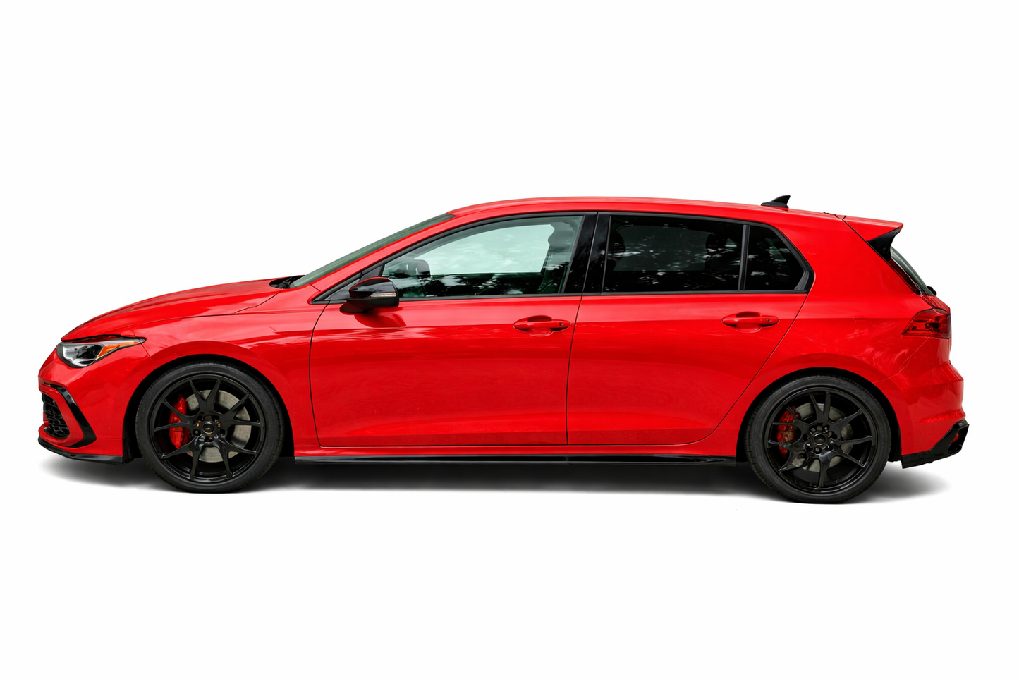 ART. 0264 MINIGONNE GOLF 8 VIII 2019+ LOOK GTI NERO LUCIDO