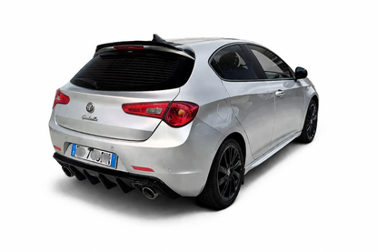 💕ART.1924  DIFFUSORE ALFA ROEMO GIULIETTA 2010-2020 NERO LUCIDO 💕