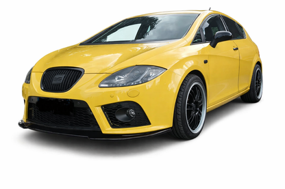 💕 ART.0658 SPLITTER SEAT LEON 1P  2005-2012  NERO  LUCIDO 💕