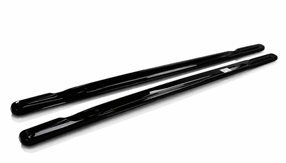 💕ART.2160 SOTTO MINIGONNE AUDI A6 C8 RS6 A7 C8 RS7 19-23 NERO LUCIDO (213cm) 💕