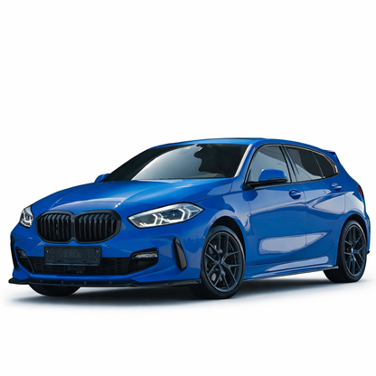 💕ART.2290 SPLITTER BMW SERIE 1 F40 M-Pack/M135i 2019+ NERO LUCIDO💕
