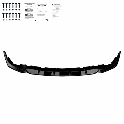 💕ART.2290 SPLITTER BMW SERIE 1 F40 M-Pack/M135i 2019+ NERO LUCIDO💕