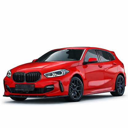 💕ART.2290 SPLITTER BMW SERIE 1 F40 M-Pack/M135i 2019+ NERO LUCIDO💕