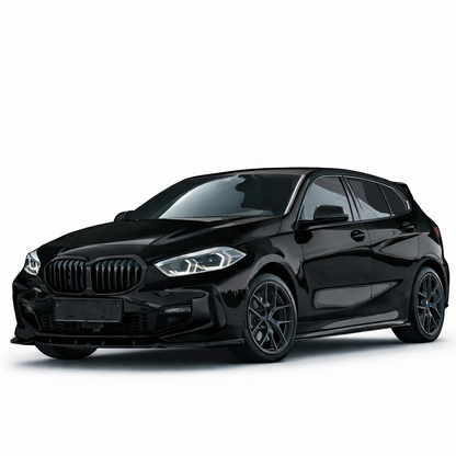 💕ART.2290 SPLITTER BMW SERIE 1 F40 M-Pack/M135i 2019+ NERO LUCIDO💕
