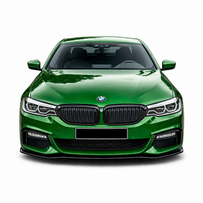 💕ART. 0321 SPLITTER BMW SERIE 5 G30 G31 2017-2020 MSPORT NERO LUCIDO💕