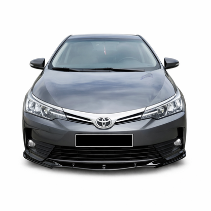 💕ART.1148  SPLITTER TOYOTA COROLLA E170 2013-2018 TREND NERO LUCIDO💕