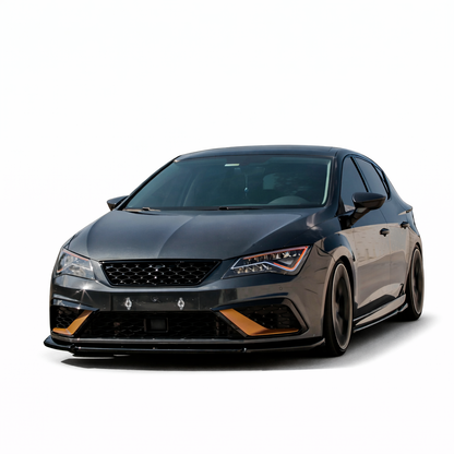 💕ART. 0001 SPLITTER SEAT LEON 5F 2017-2020 FR CUPRA NERO LUCIDO💕 (Copia)