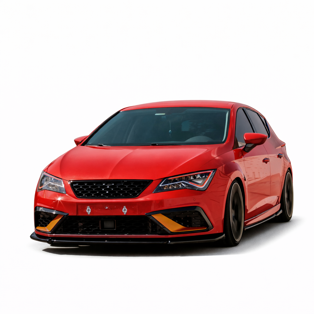 💕ART. 0001 SPLITTER SEAT LEON 5F 2017-2020 FR CUPRA NERO LUCIDO💕 (Copia)