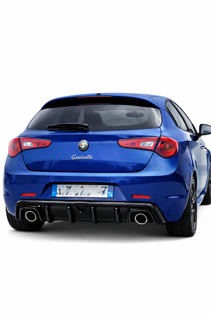 💕ART.1924  DIFFUSORE ALFA ROEMO GIULIETTA 2010-2020 NERO LUCIDO 💕