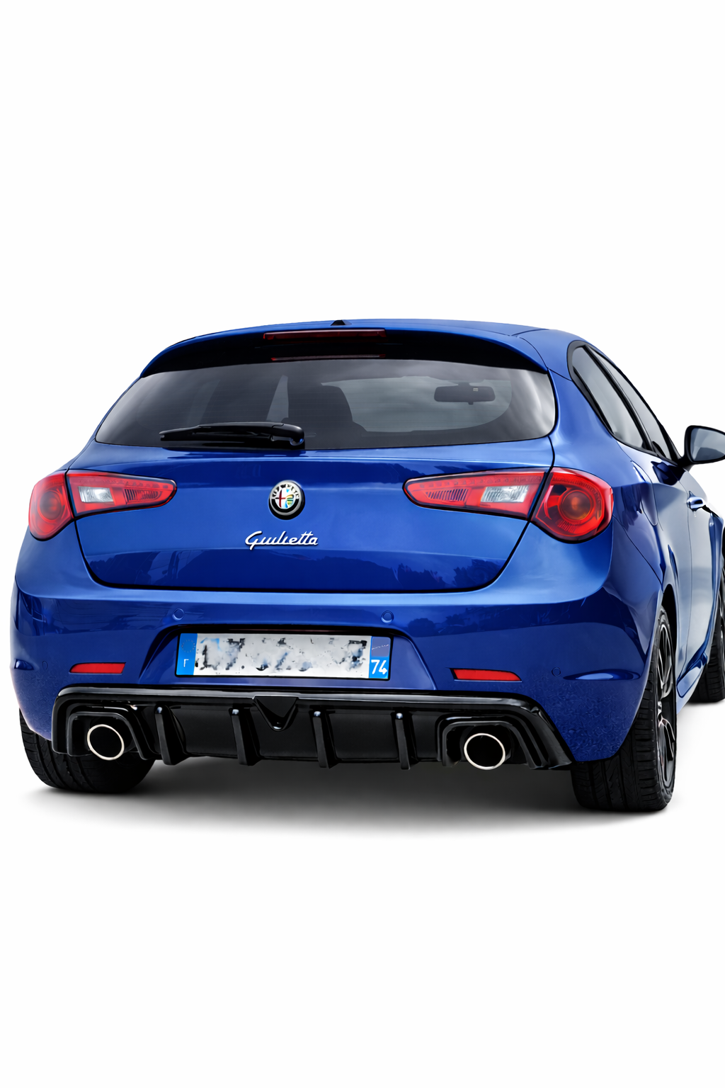 💕ART.1924  DIFFUSORE ALFA ROEMO GIULIETTA 2010-2020 NERO LUCIDO 💕