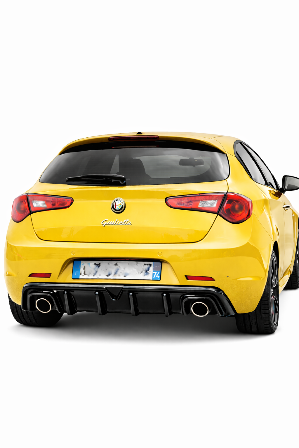 💕ART.1924  DIFFUSORE ALFA ROEMO GIULIETTA 2010-2020 NERO LUCIDO 💕