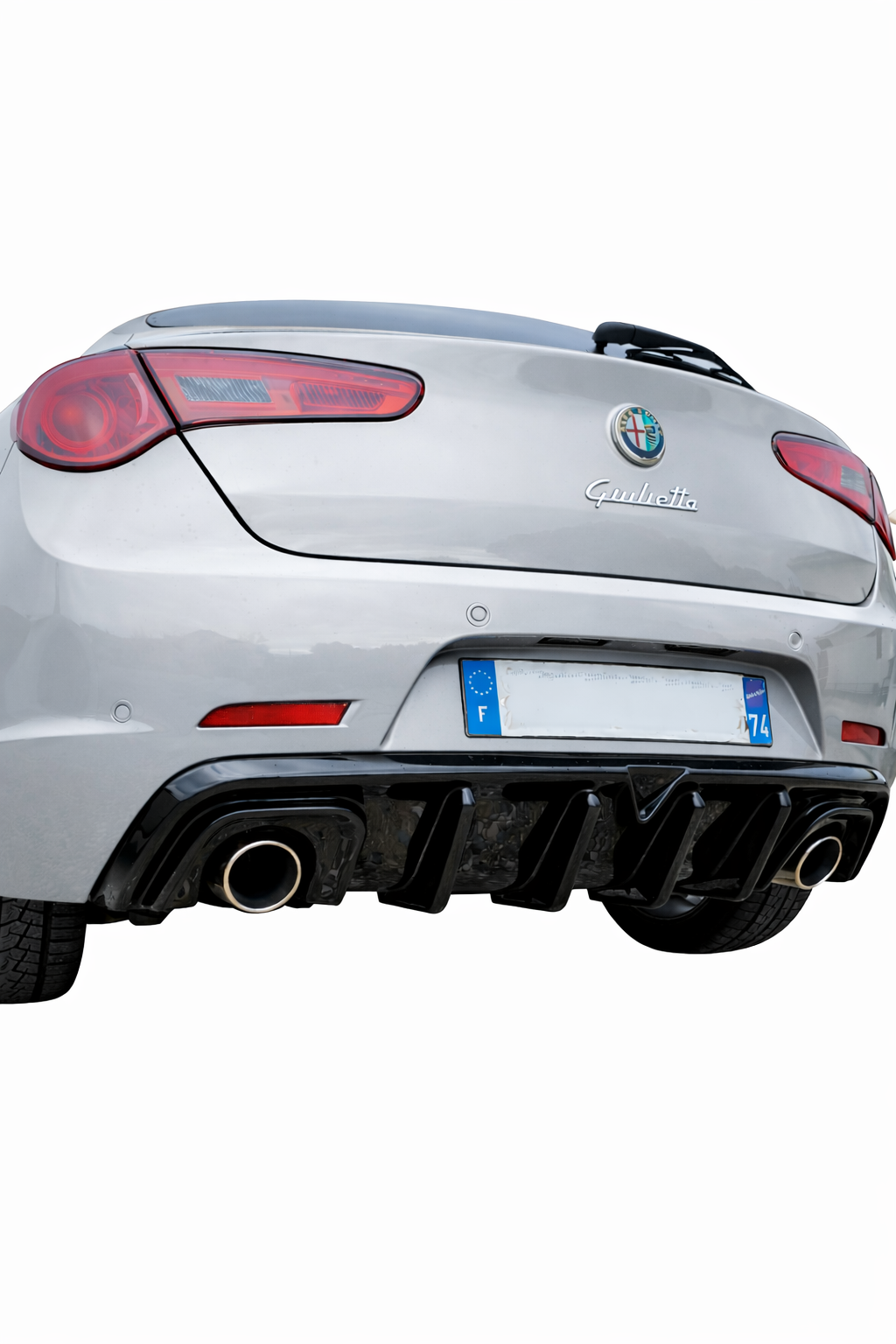 💕ART.1924  DIFFUSORE ALFA ROEMO GIULIETTA 2010-2020 NERO LUCIDO 💕