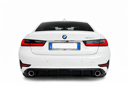💕ART.1804  DIFFUSORE BMW SERIE 3 G20 G21 2018-2022 STANDARD NERO LUCIDO 💕