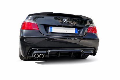 💕ART.0147  DIFFUSORE BMW SERIE 5 E60 E61 M SPORT 2003-2010 NERO LUCIDO💕