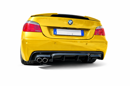💕ART.0147  DIFFUSORE BMW SERIE 5 E60 E61 M SPORT 2003-2010 NERO LUCIDO💕