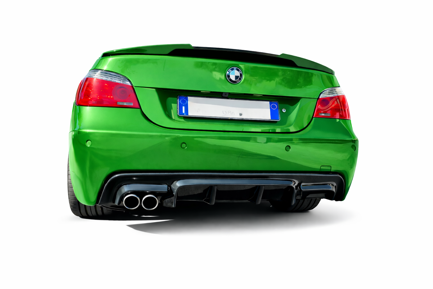 💕ART.0147  DIFFUSORE BMW SERIE 5 E60 E61 M SPORT 2003-2010 NERO LUCIDO💕
