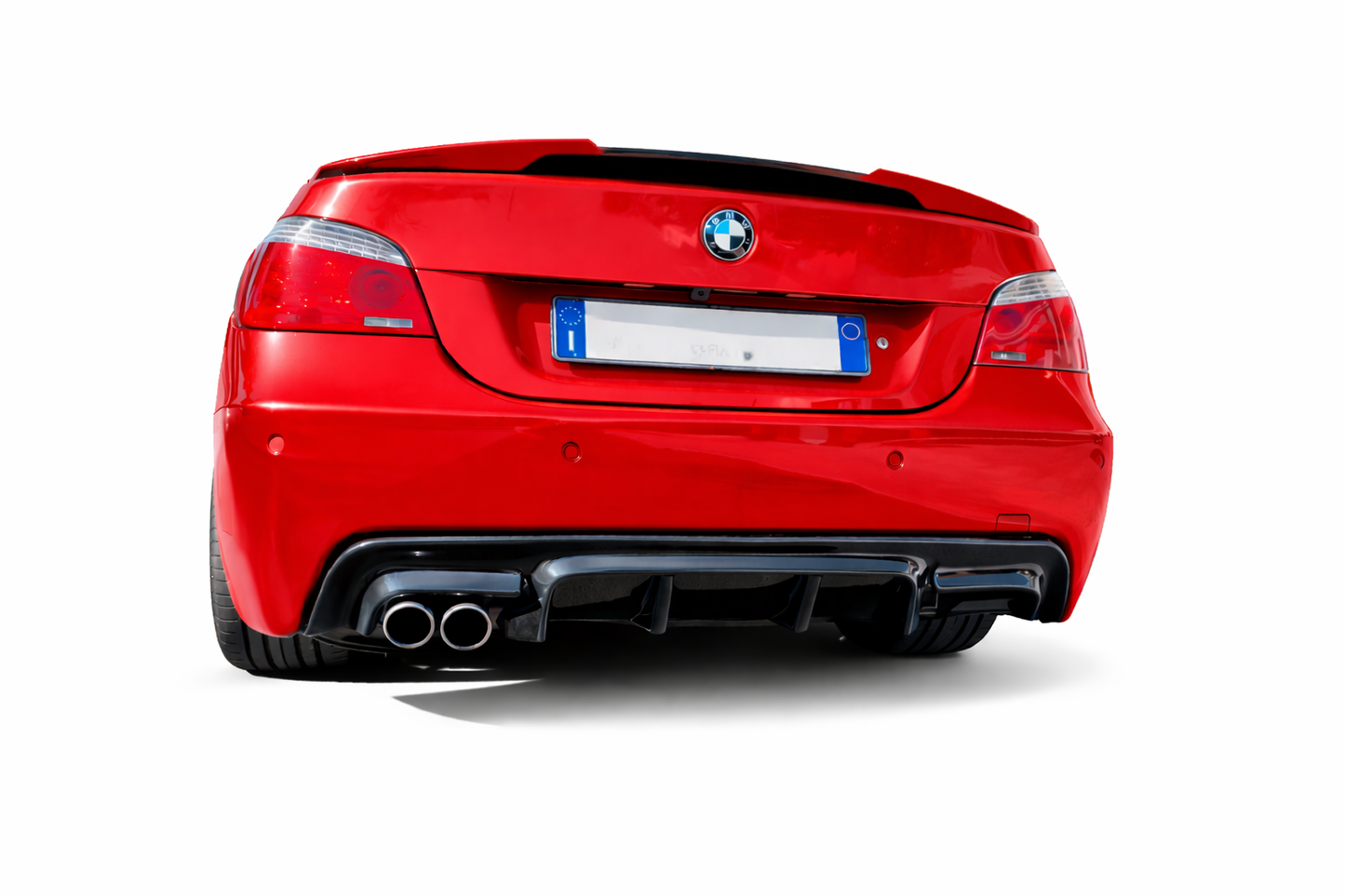 💕ART.0147  DIFFUSORE BMW SERIE 5 E60 E61 M SPORT 2003-2010 NERO LUCIDO💕