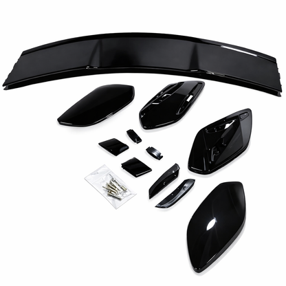 💕ART.8492 SPOILER Mercedes Benz GLA Class X156 NERO  LUCIDO 💕