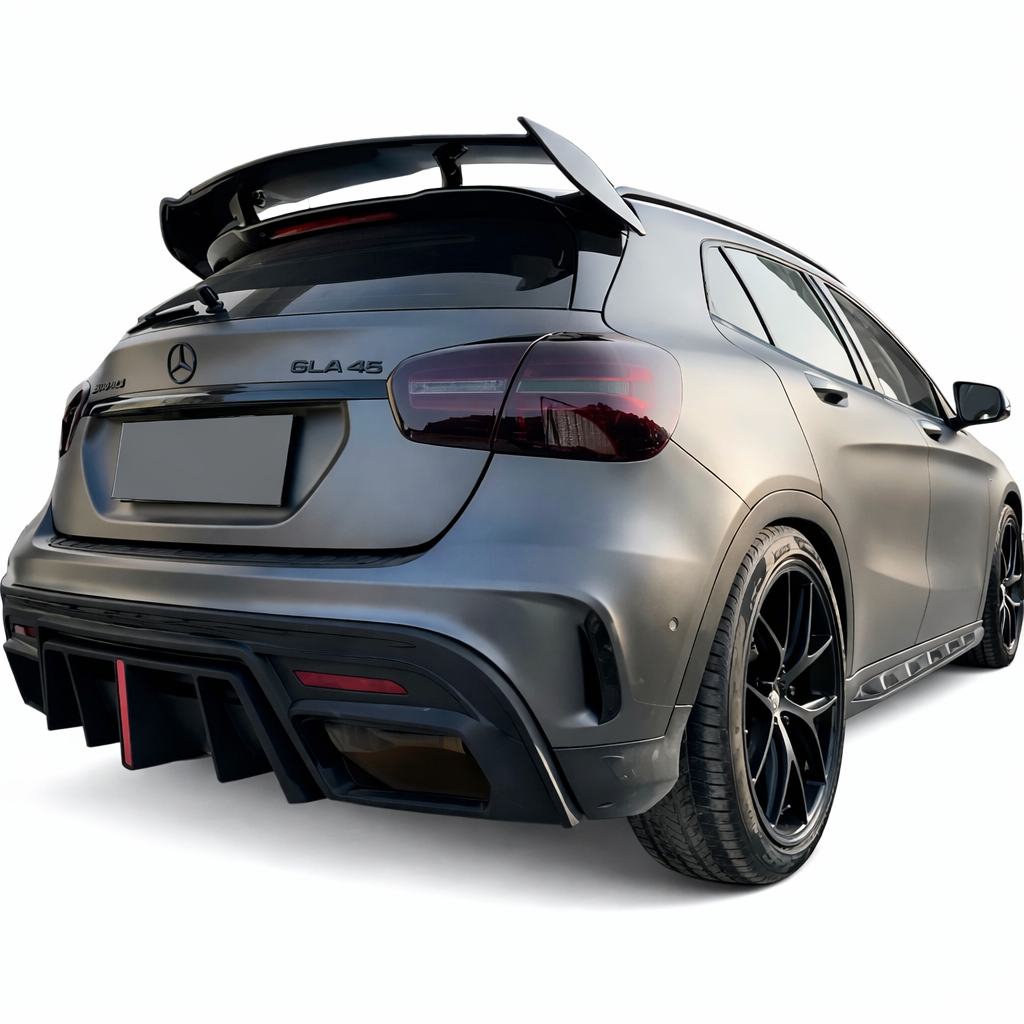 💕ART.8492 SPOILER Mercedes Benz GLA Class X156 NERO  LUCIDO 💕