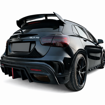 💕ART.8492 SPOILER Mercedes Benz GLA Class X156 NERO  LUCIDO 💕