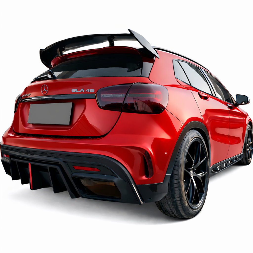 💕ART.8492 SPOILER Mercedes Benz GLA Class X156 NERO  LUCIDO 💕