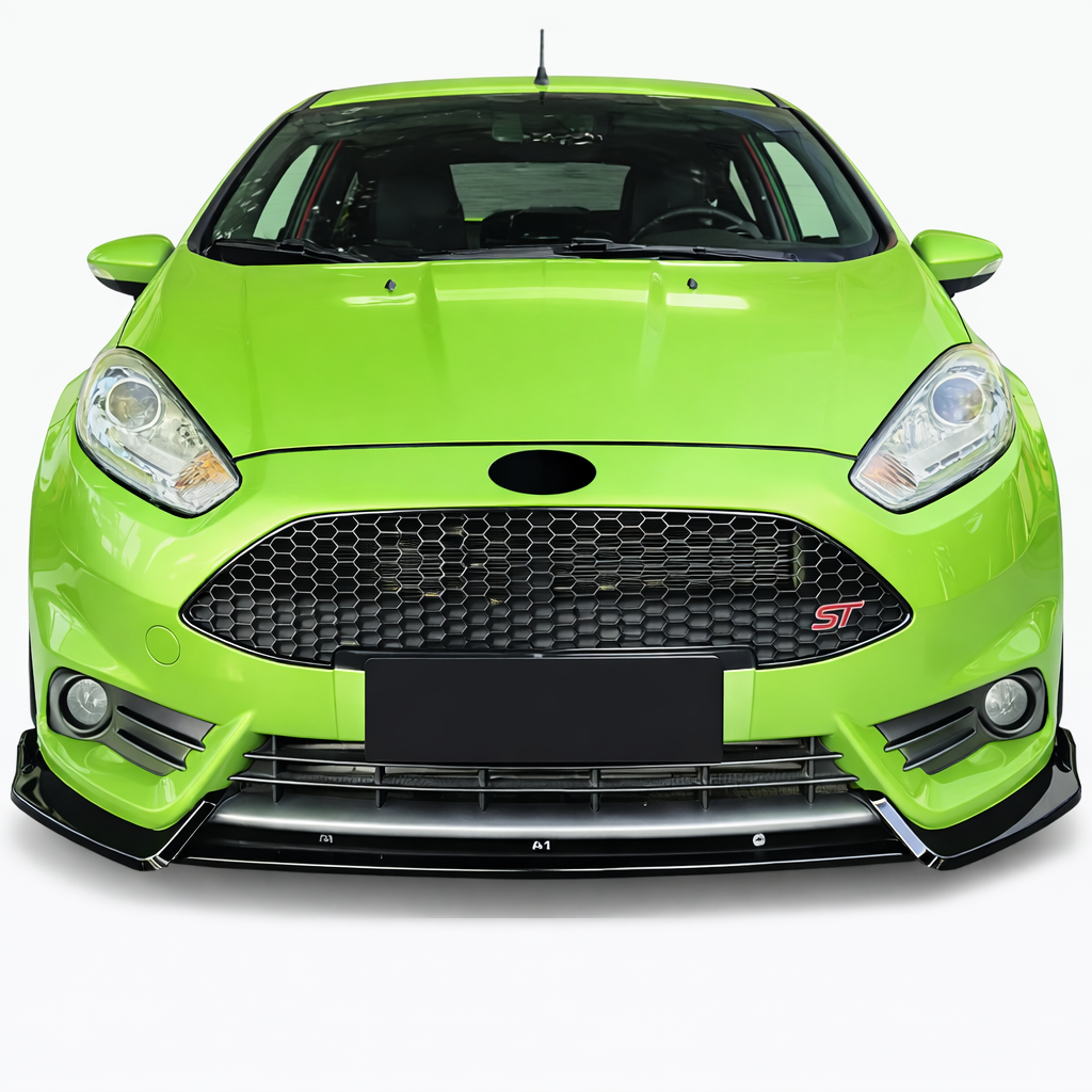 💕ART.8557 SPLITTER  Ford Fiesta MK6 ST 2012-2017 NERO LUCIDO💕