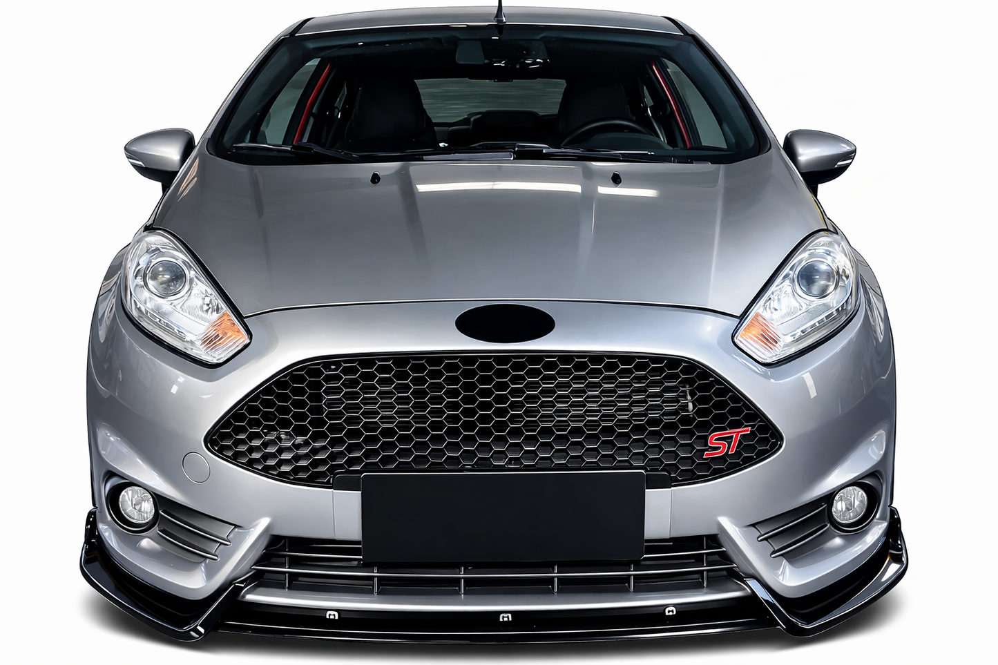 💕ART.8557 SPLITTER  Ford Fiesta MK6 ST 2012-2017 NERO LUCIDO💕